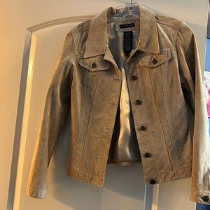 Brand new suede jacket never worn
